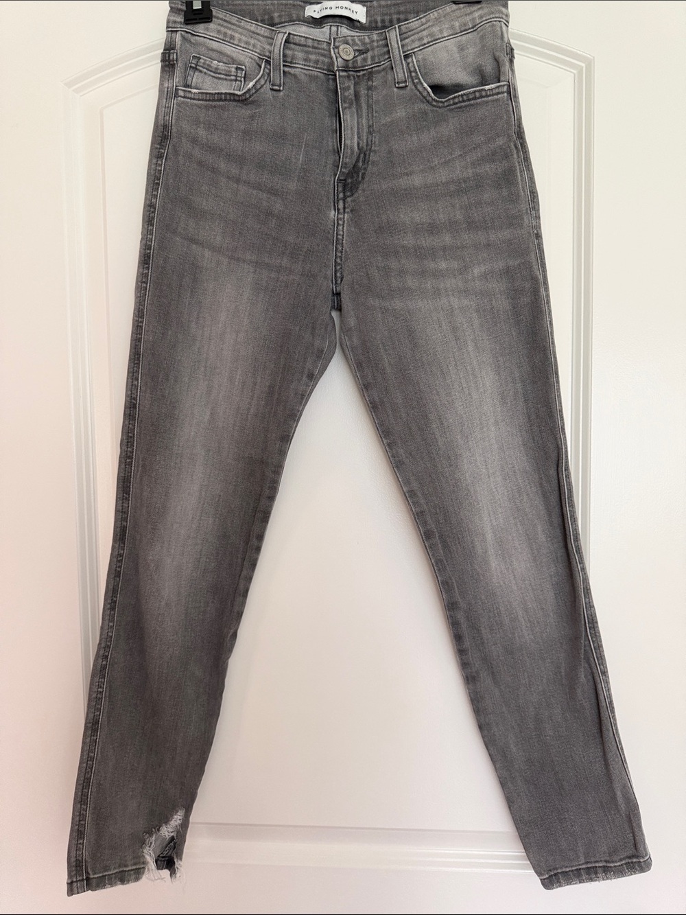 Flying Monkey Women’s Gray Straight Jeans